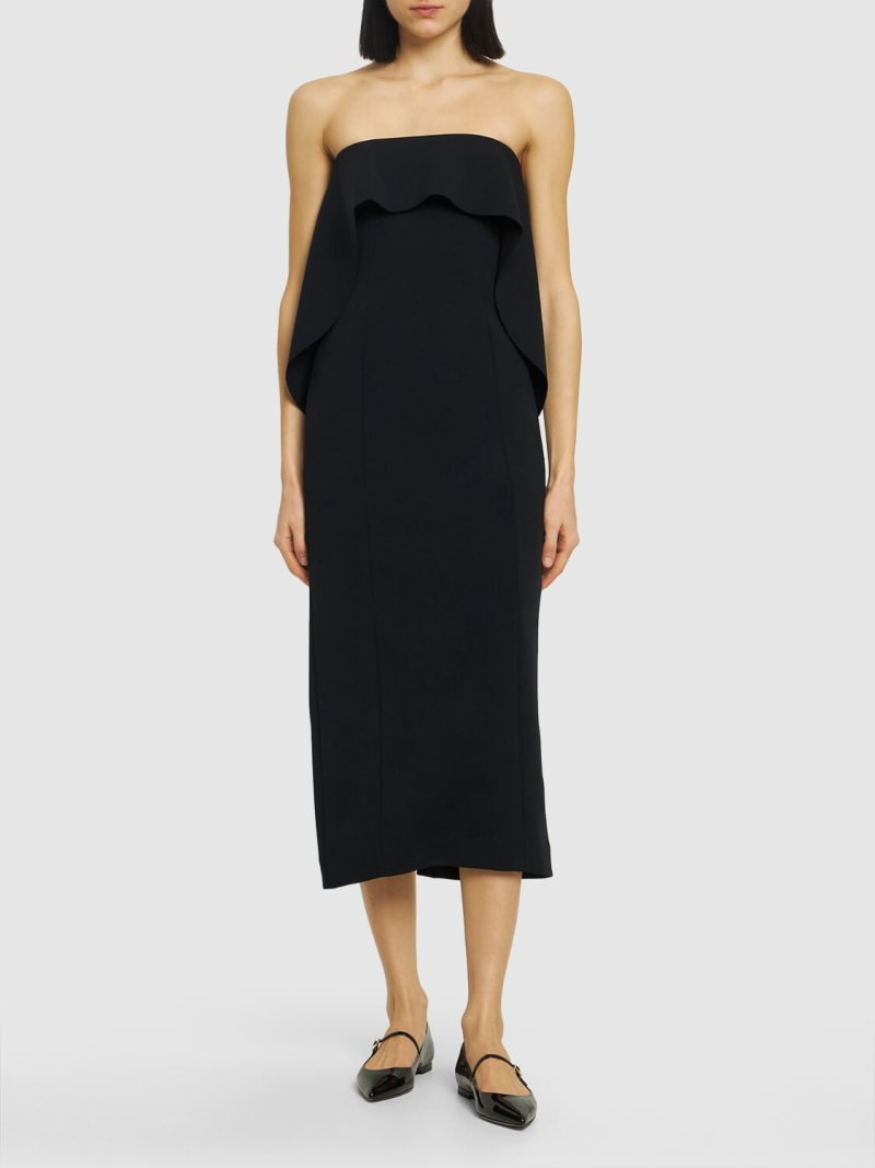 Scarlett strapless midi dress - 2