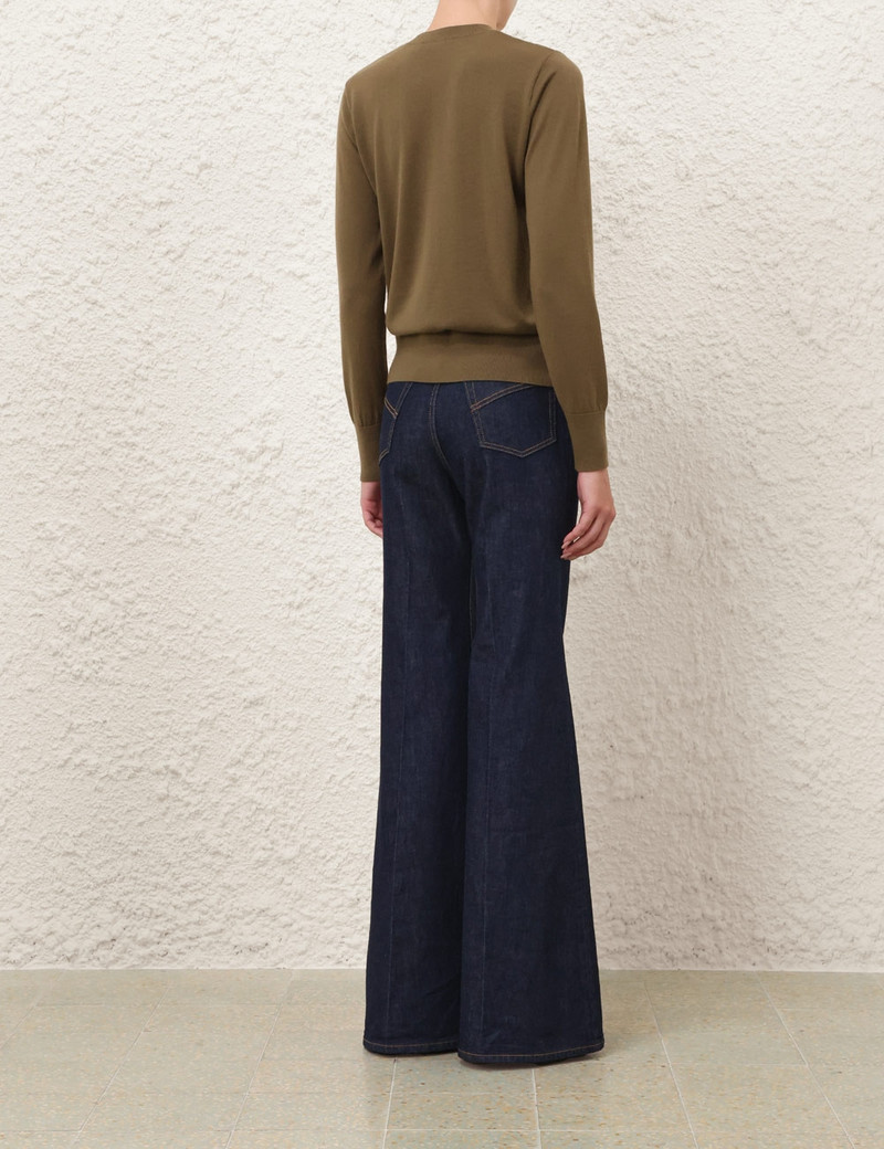 LUNA PRINTED SILK SWEATER 4