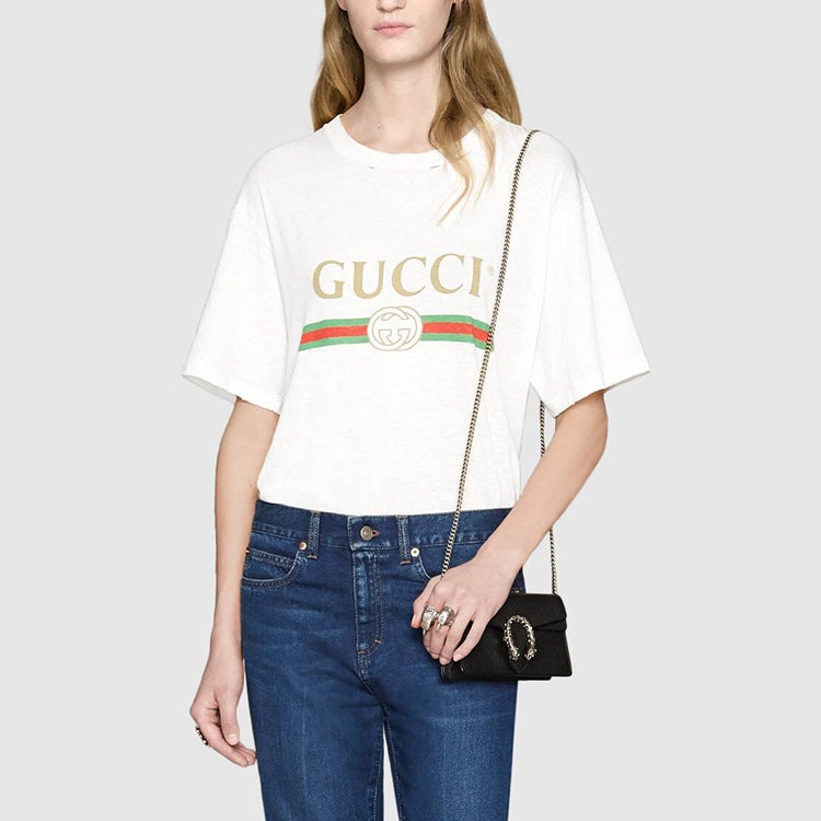 (WMNS) Gucci Dionysus Mini-Sized Single-Shoulder Bag Black 476432-CAOGN-8176 - 9