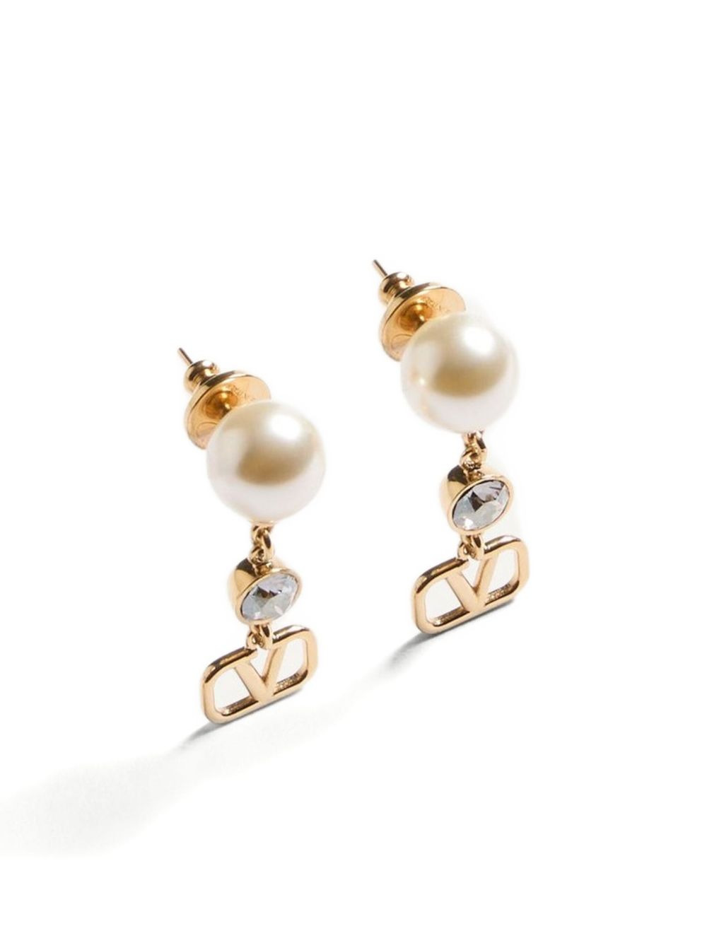 VLogo Signature drop earrings - 2