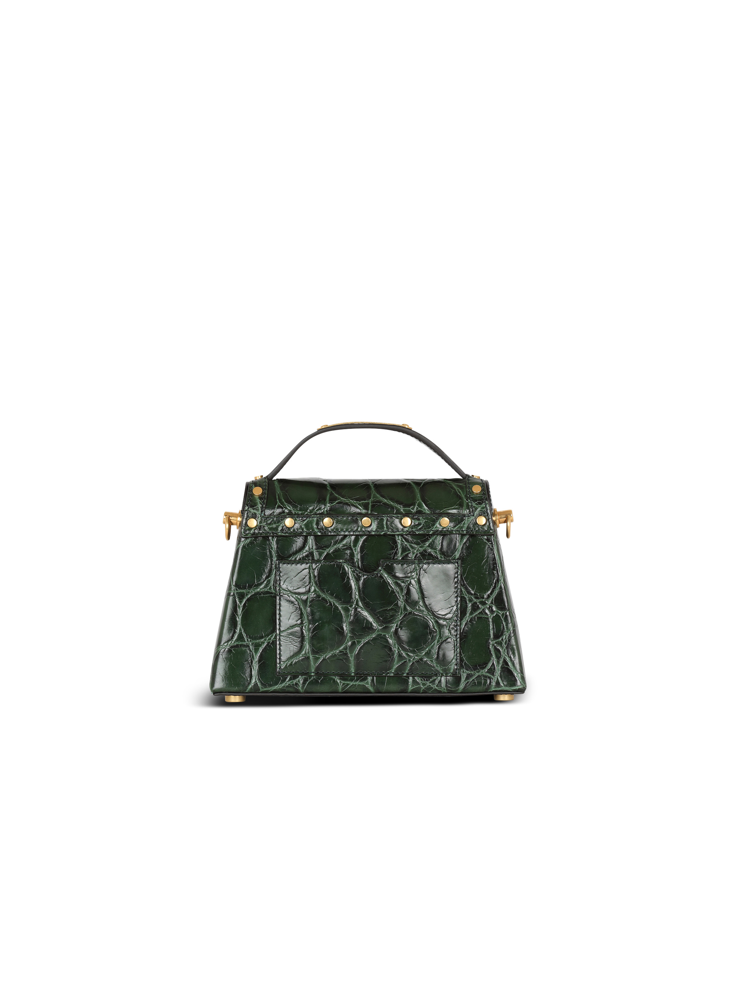 B-Buzz Dynasty bag in crocodile-print leather - 4