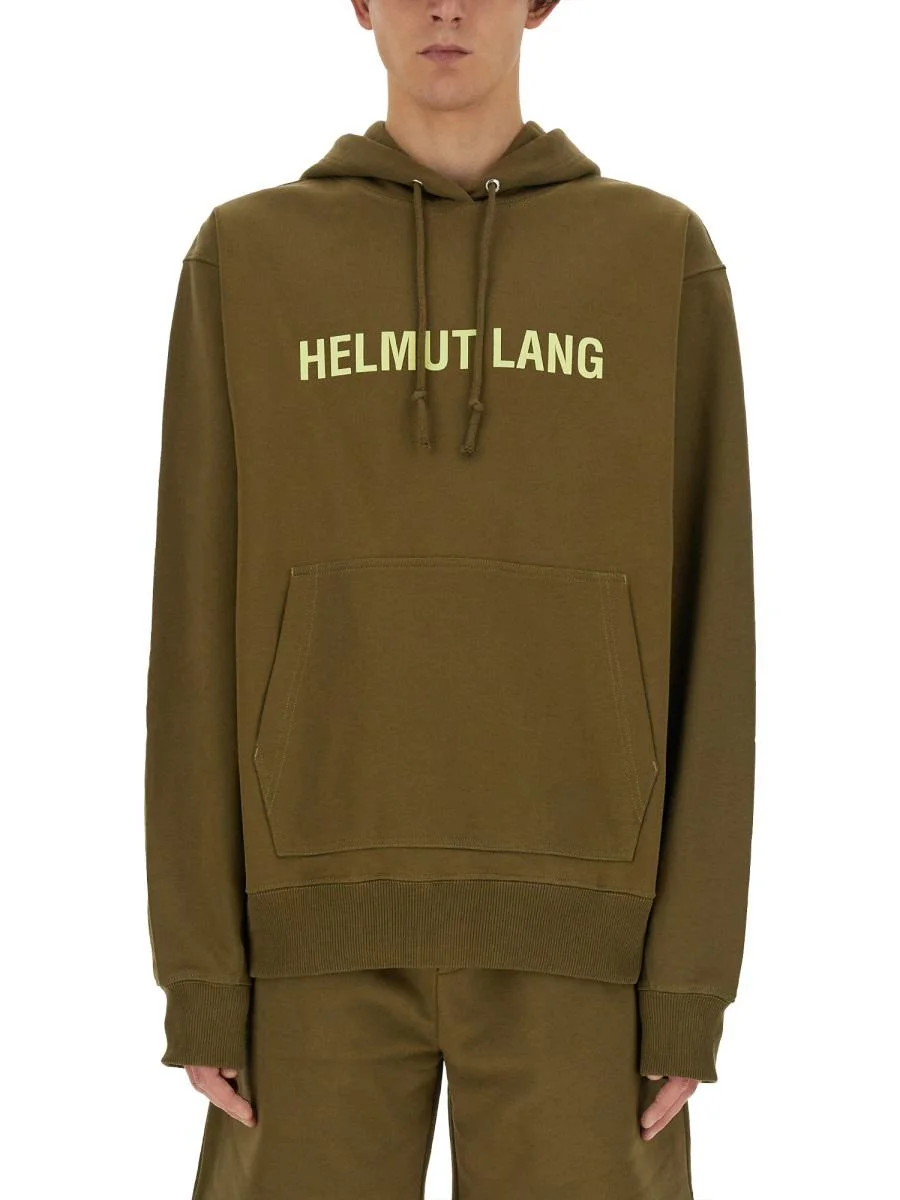 HELMUT LANG SWEATSHIRT WITH LOGO - 1
