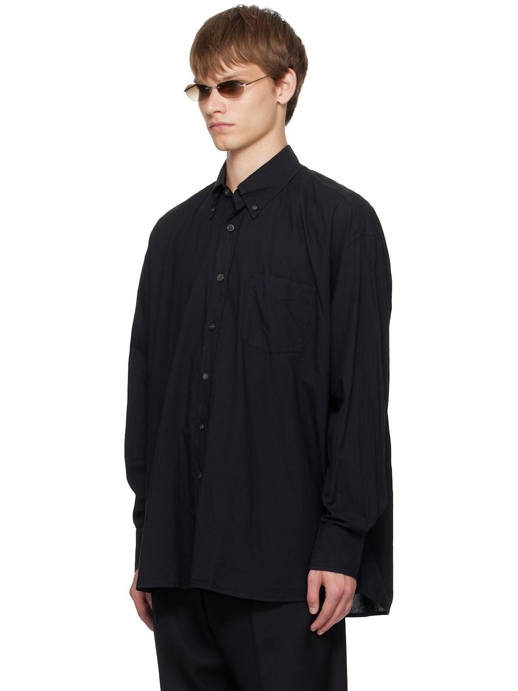 Black Borrowed BD Shirt - 4