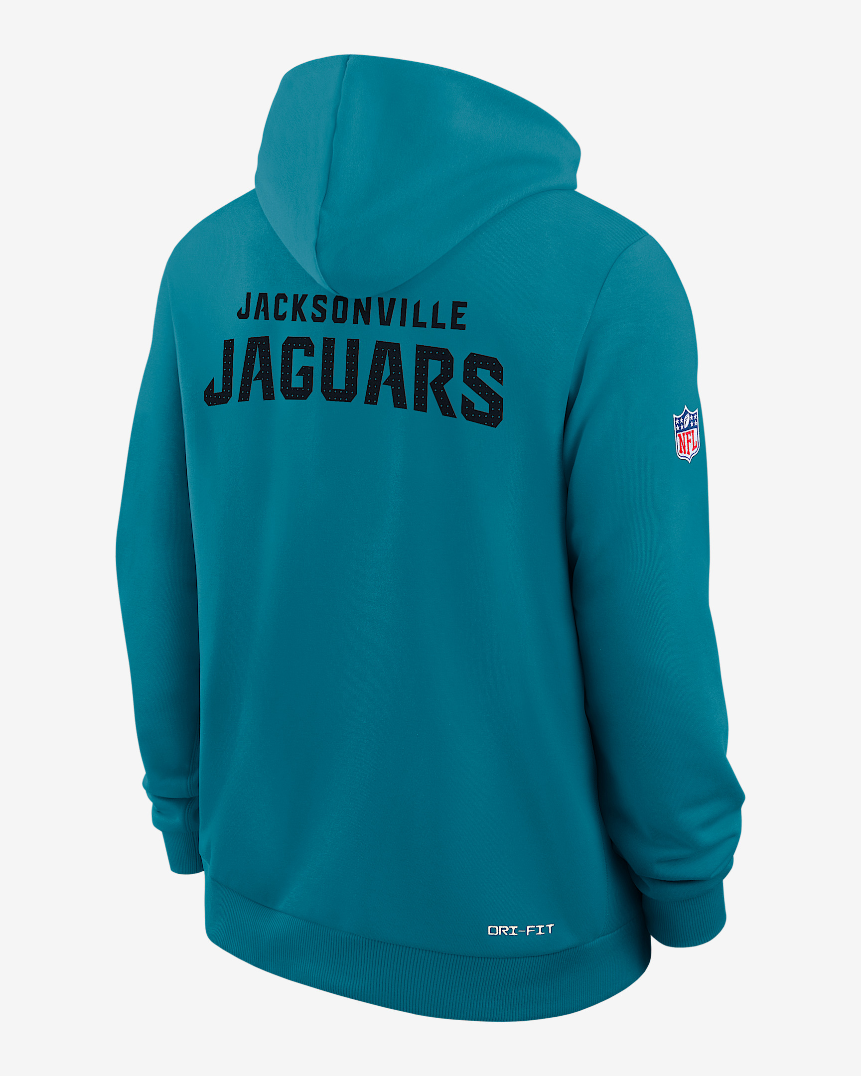 Jacksonville Jaguars Initial Home Sideline Men's Nike Dri-FIT NFL Pullover Hoodie - 2