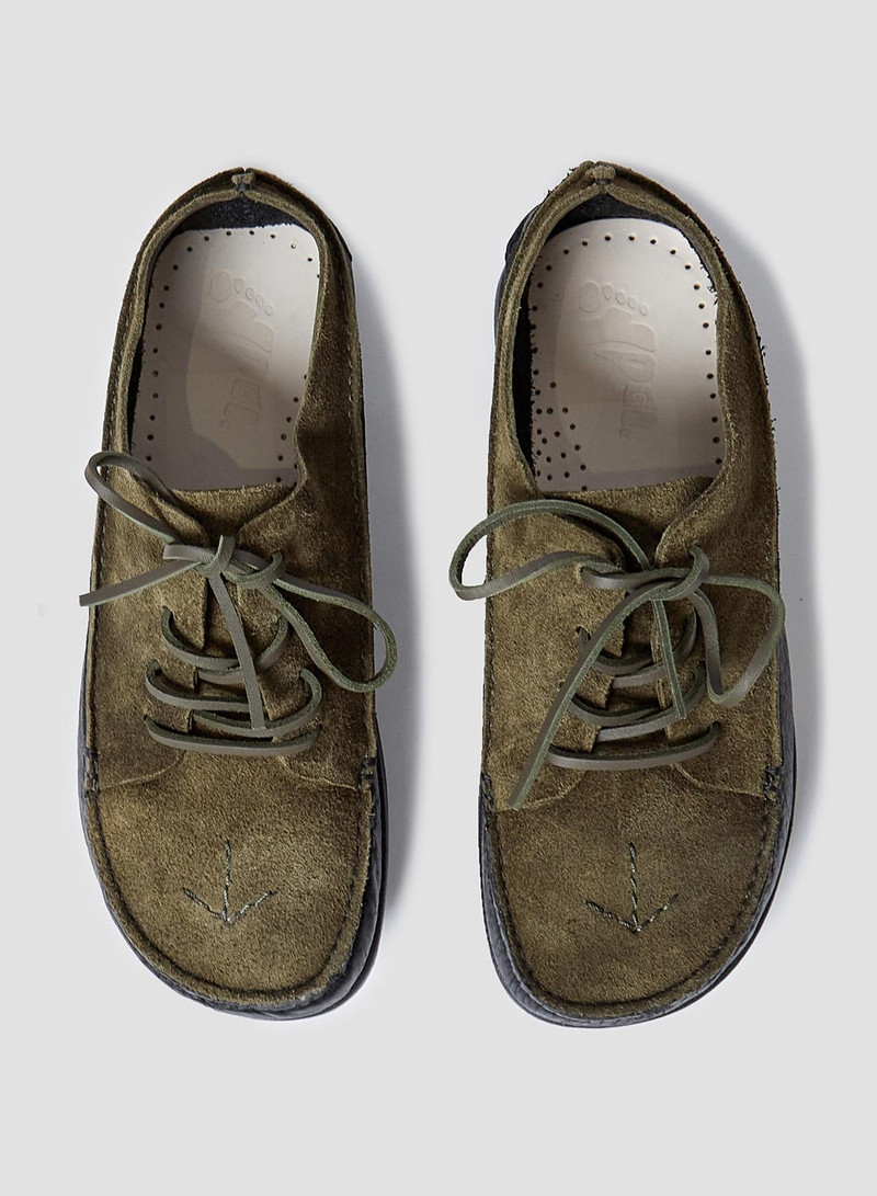 Yogi x Nigel Cabourn Finn II in Olive/ Black 3
