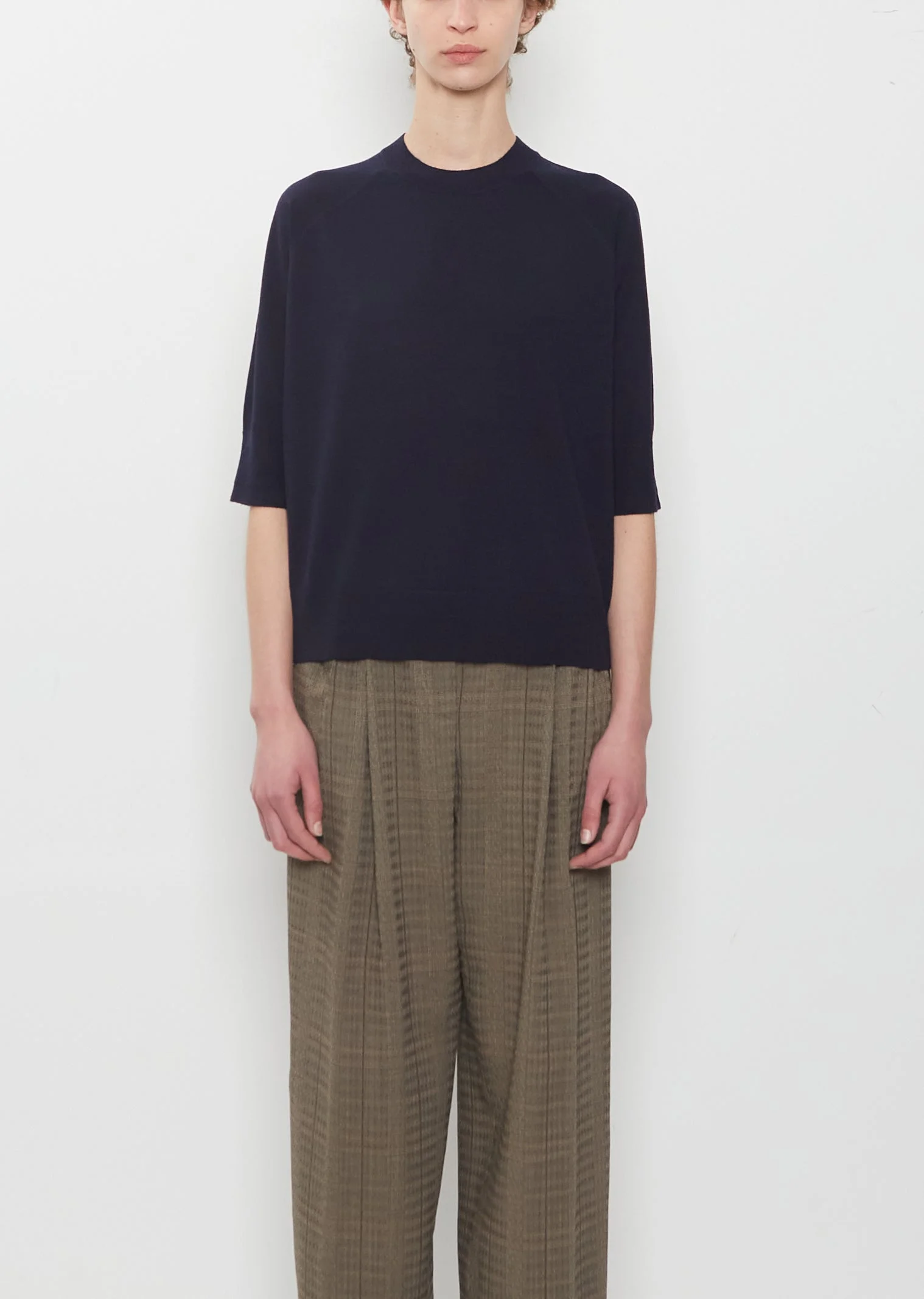 Tuan Merino Wool Sweater — Navy - 1