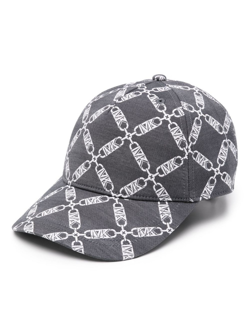 logo-jacquard twill cap 1
