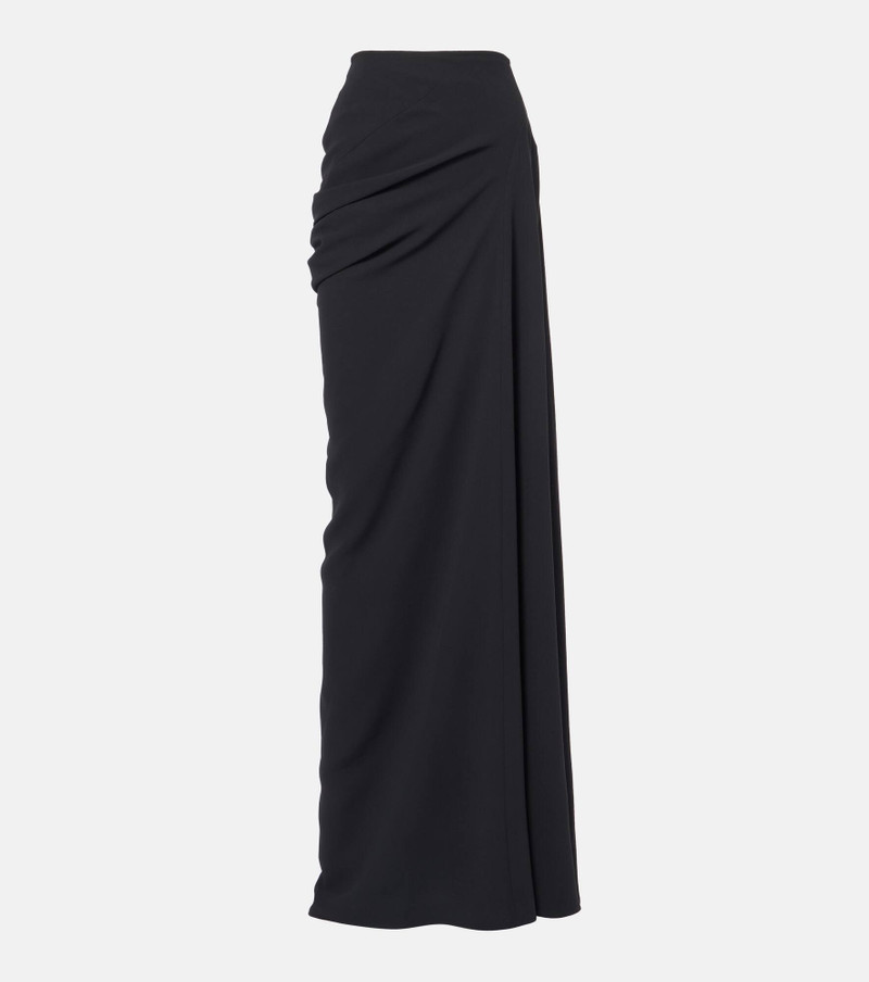Draped maxi skirt - 1