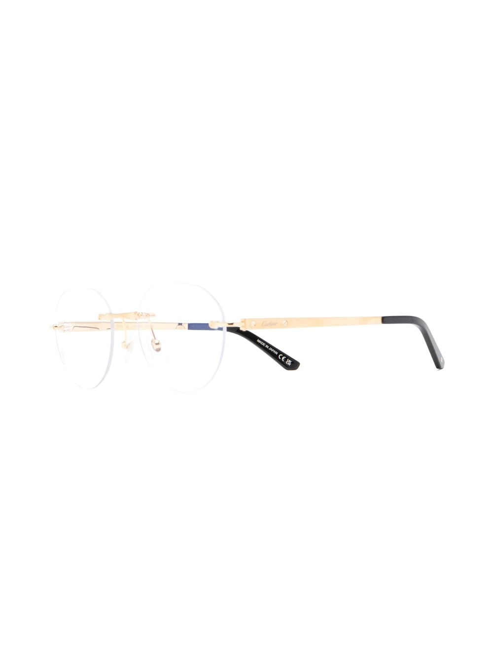 frameless two-tone glasses - 2