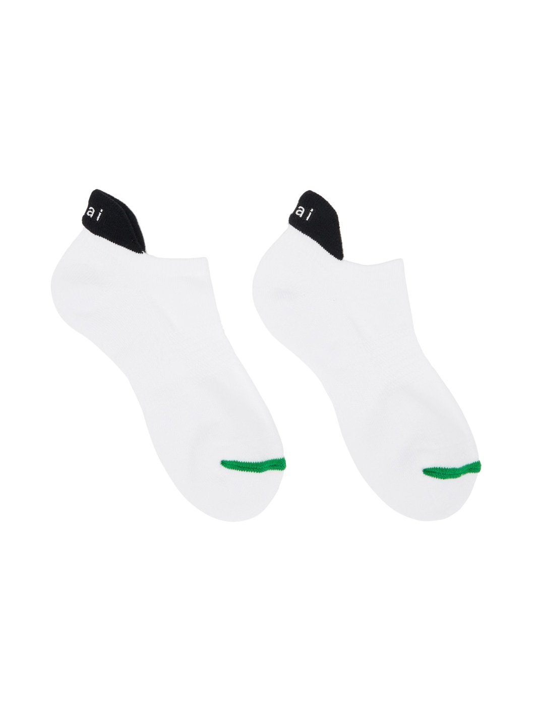 White Footies Socks - 1