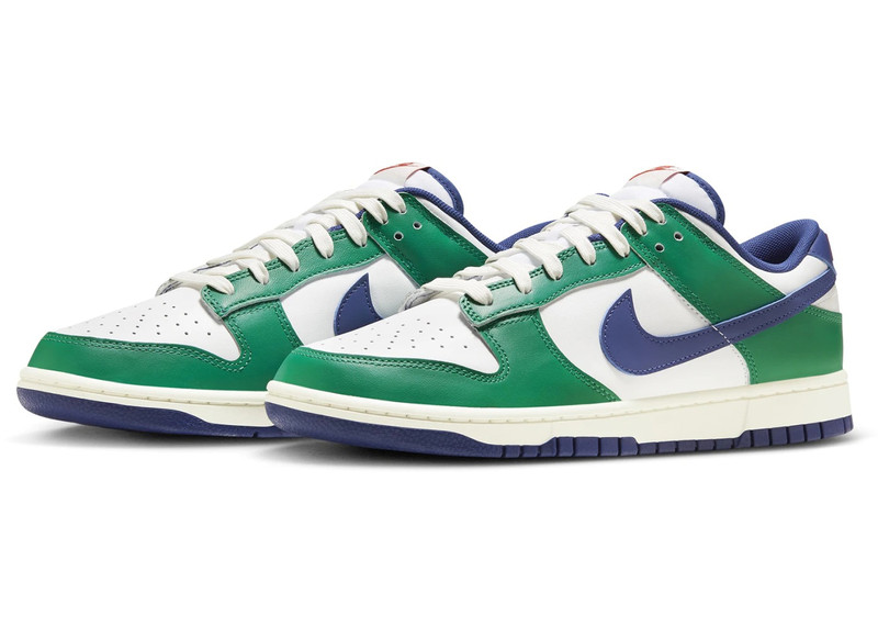 Nike Nike Dunk Low Retro Gorge Green Deep Royal Blue outlook