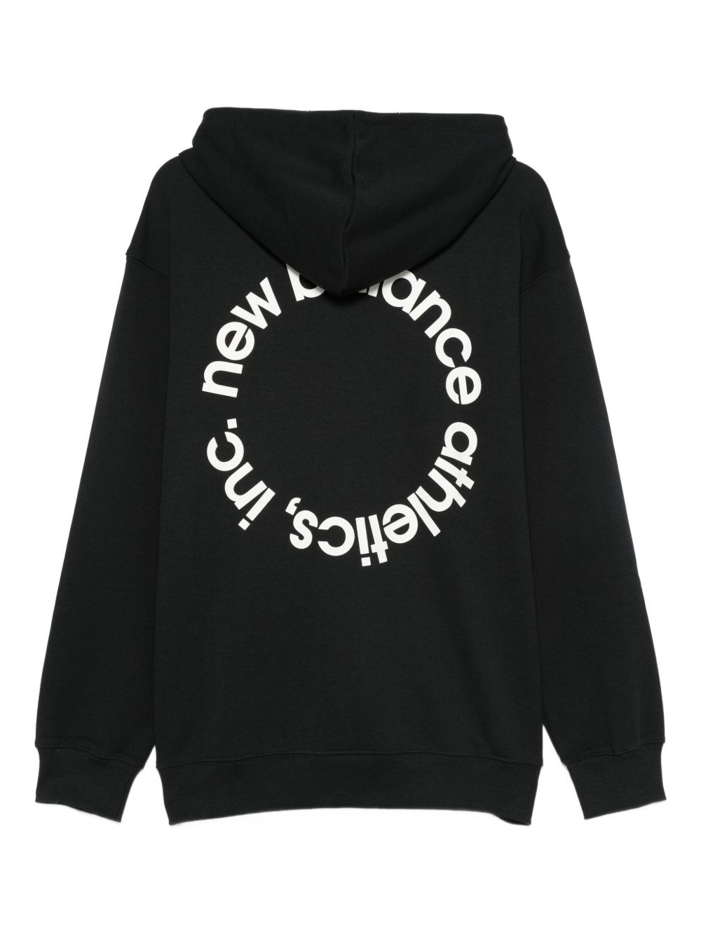 circular-logo hoodie - 2