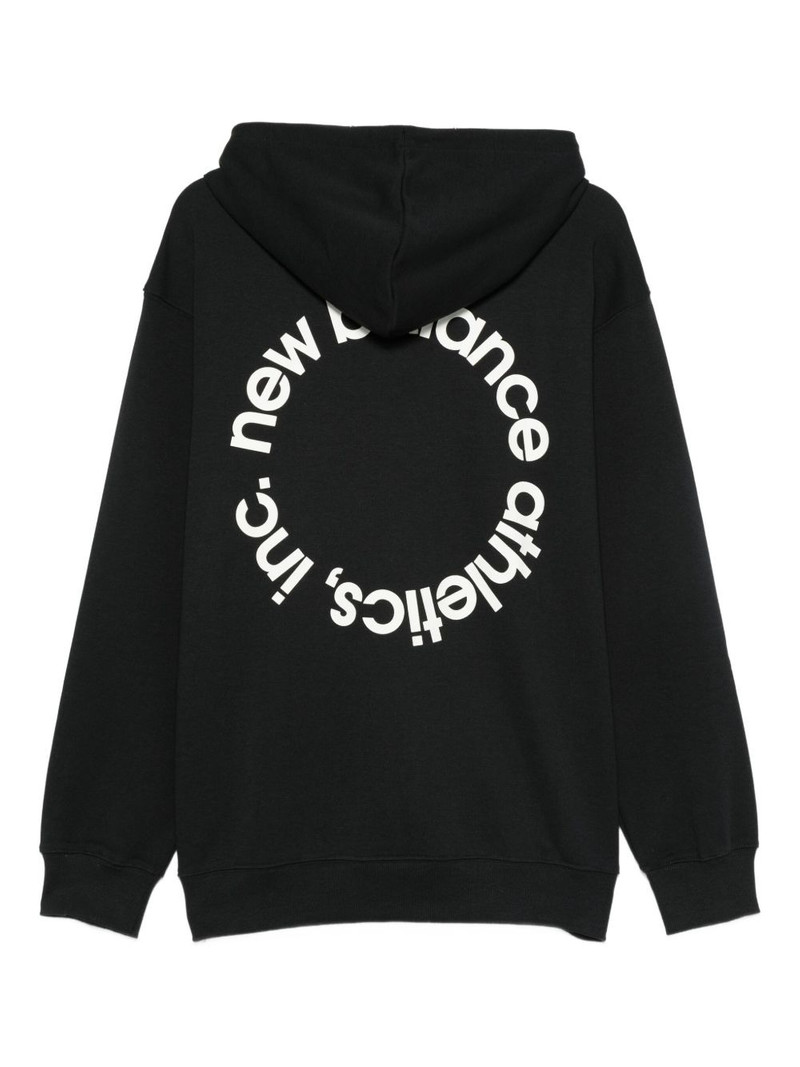 New Balance circular-logo hoodie outlook