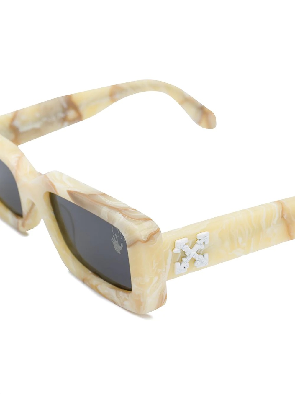 Arthur rectangle-frame sunglasses - 3