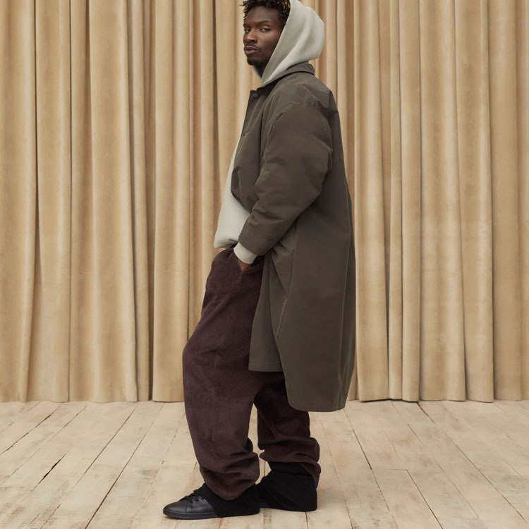 Fear of God Essentials SS23 Long Coat 'Off-Black' FOG-SS23-049 - 4
