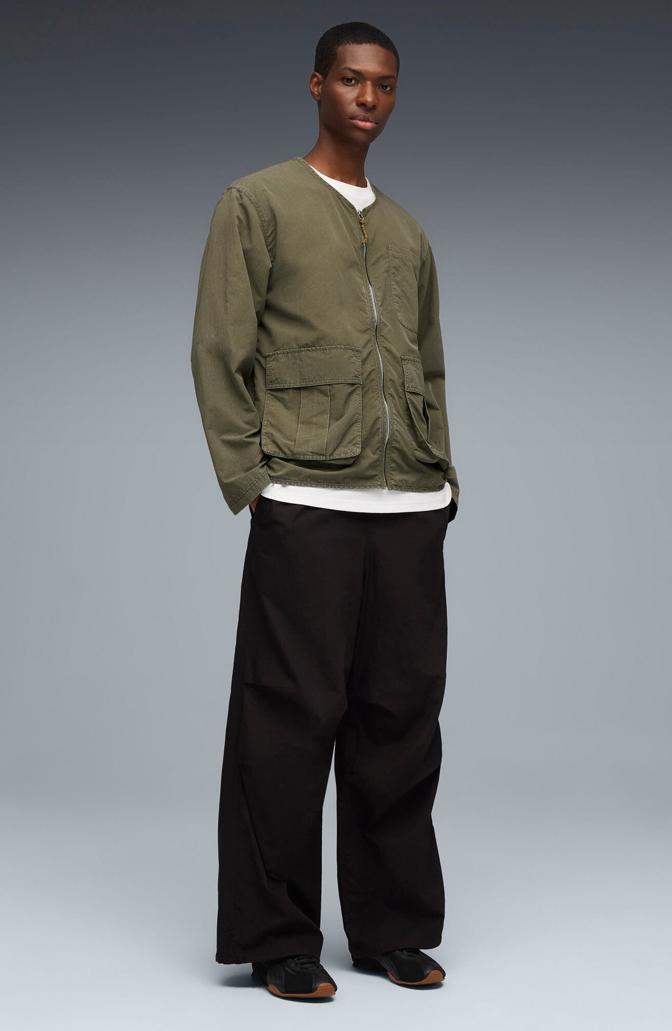 PUMA H-Street Premium Sneaker in Puma Black/Shadow Gray/Gum at Nordstrom - 7