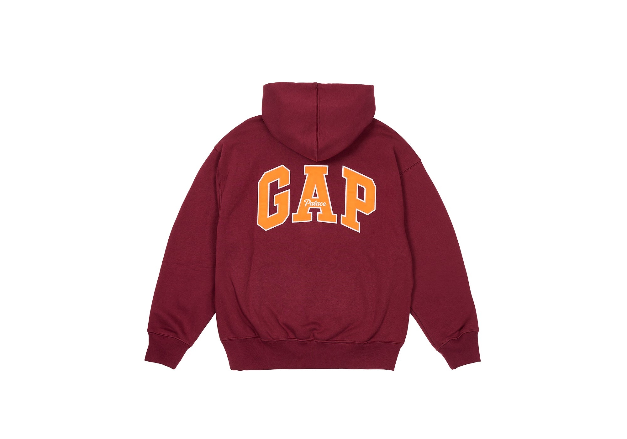 PALACE GAP HOOD BURGUNDY - 2