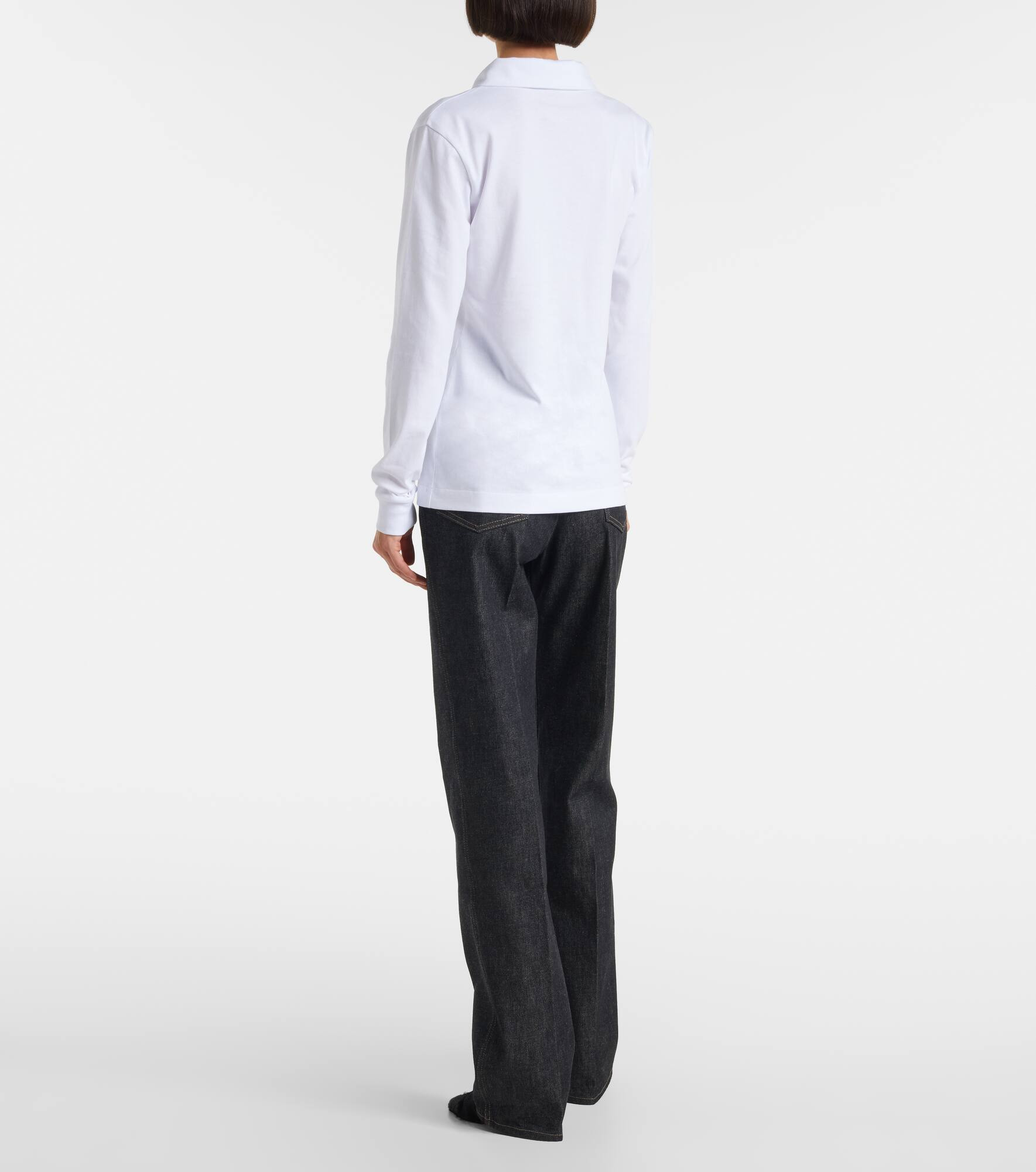 Cotton jersey polo shirt - 3