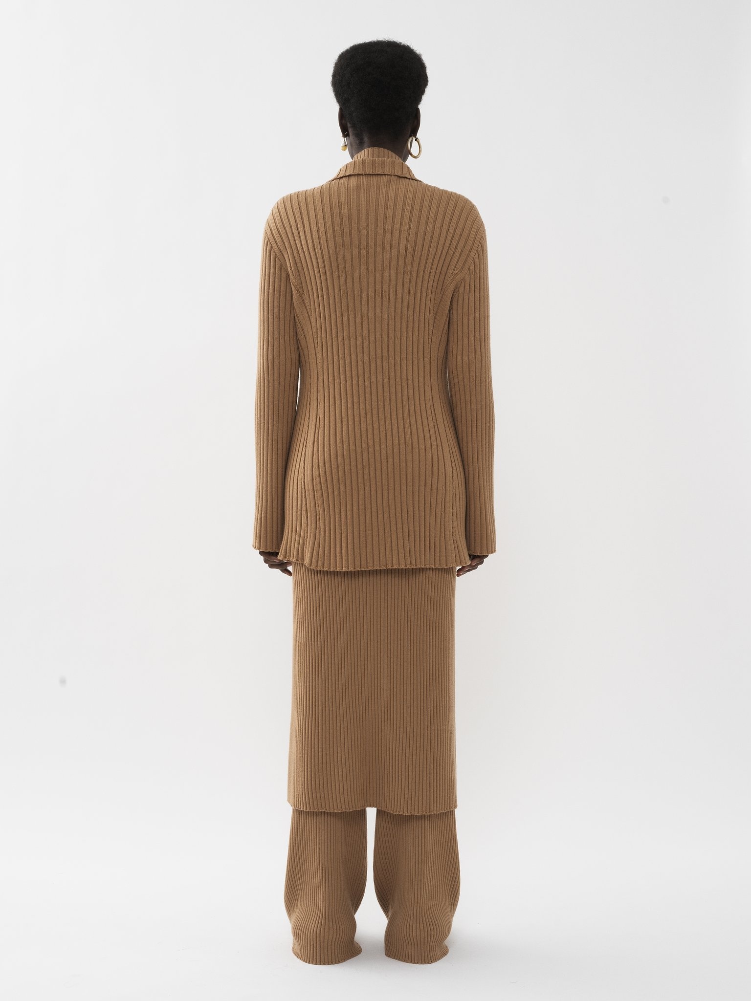RIBBED "BLAZER" JACKET - 3