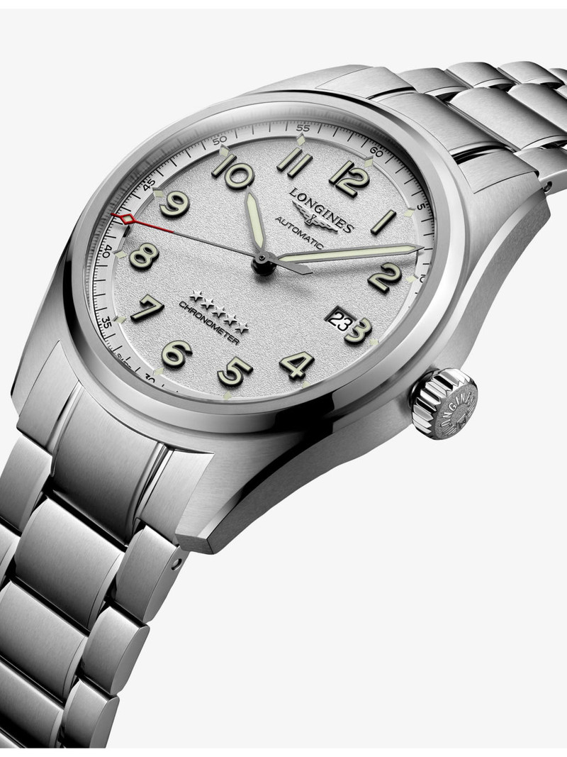Longines L3.811.4.73.6 Longines Spirit Stainless-Steel Automatic Watch outlook
