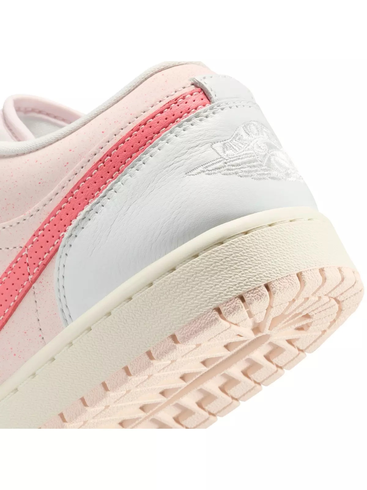 1 Low SE "Summit White/Magic Ember/Light Soft Pink" Women's Shoe - 10