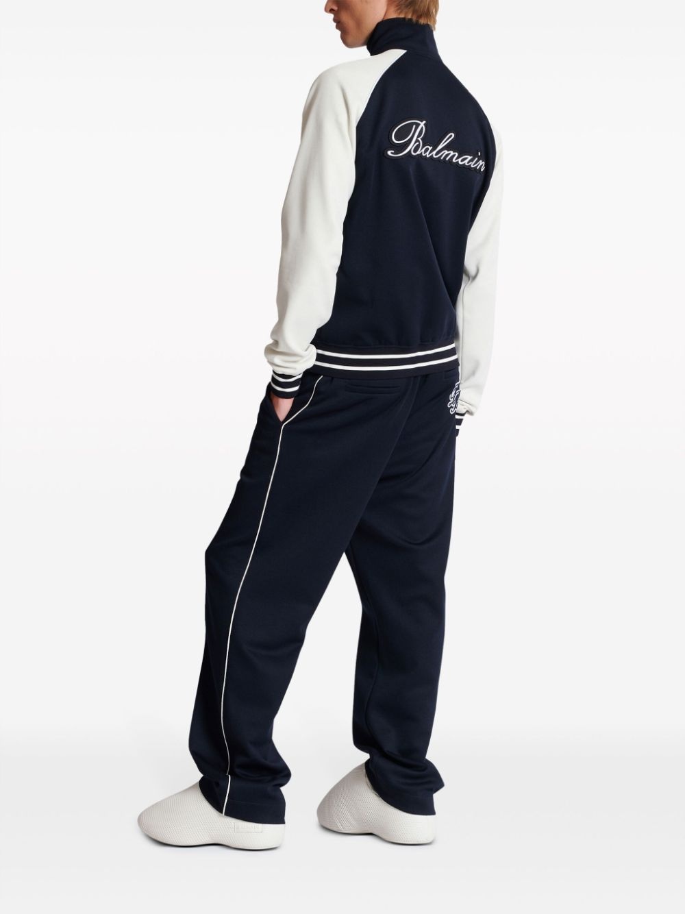 logo-appliquÃ© varsity jacket - 5