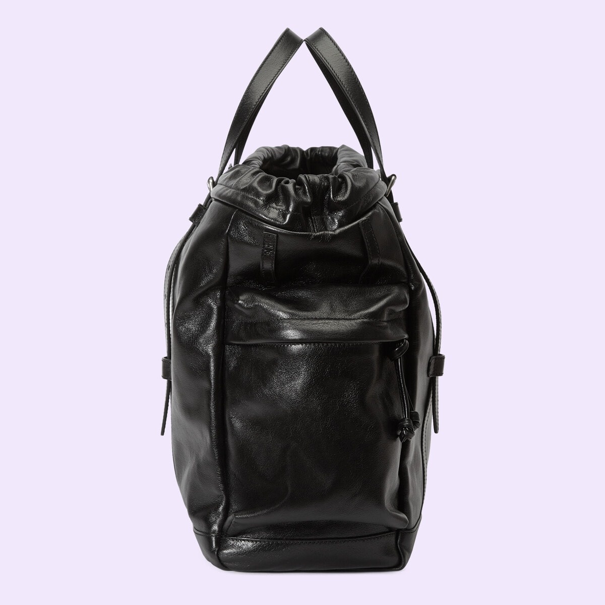 Drawstring tote bag with tonal Double G - 6