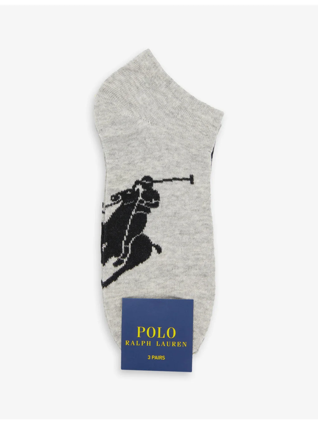 Logo-print pack of three cotton-blend socks - 1