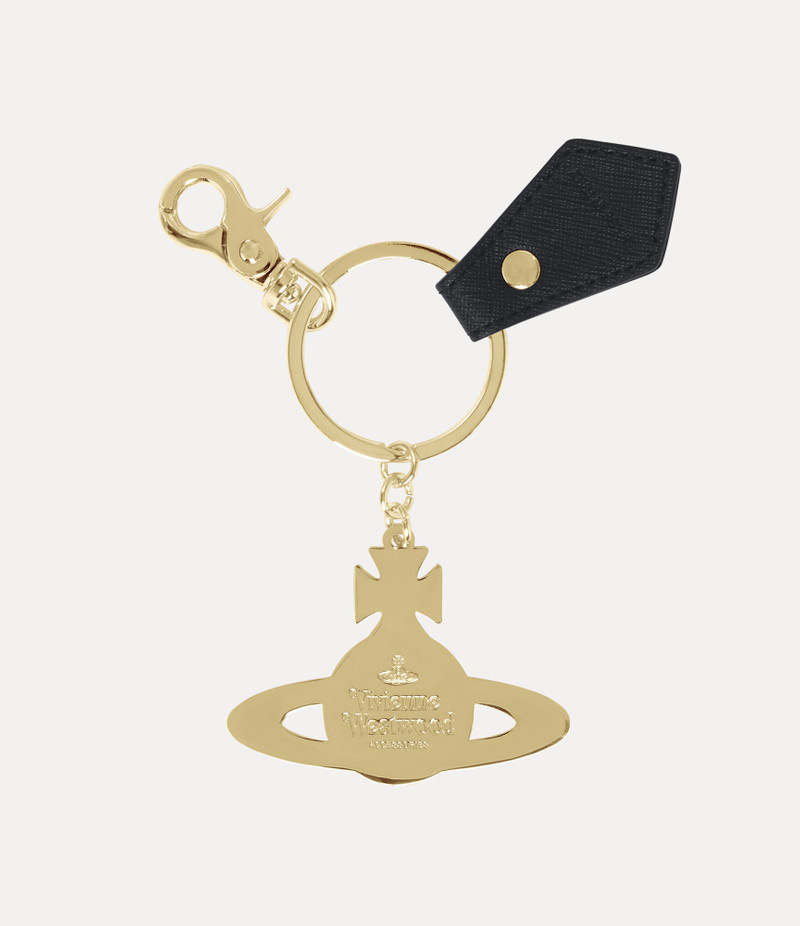 Vivienne Westwood HAMMERED ORB KEYRING outlook