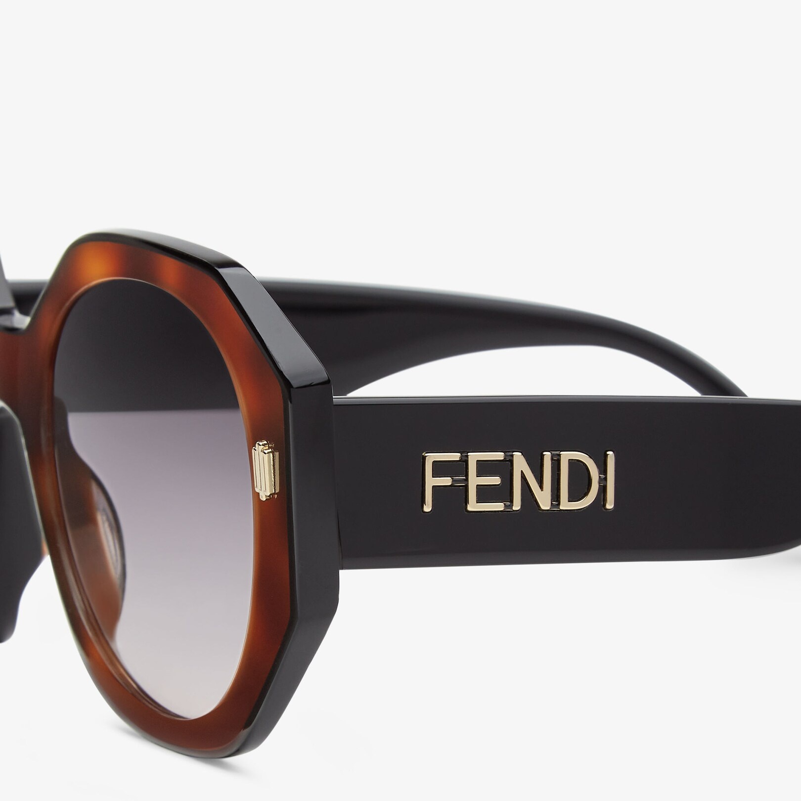 Black and Havana acetate sunglasses - 3