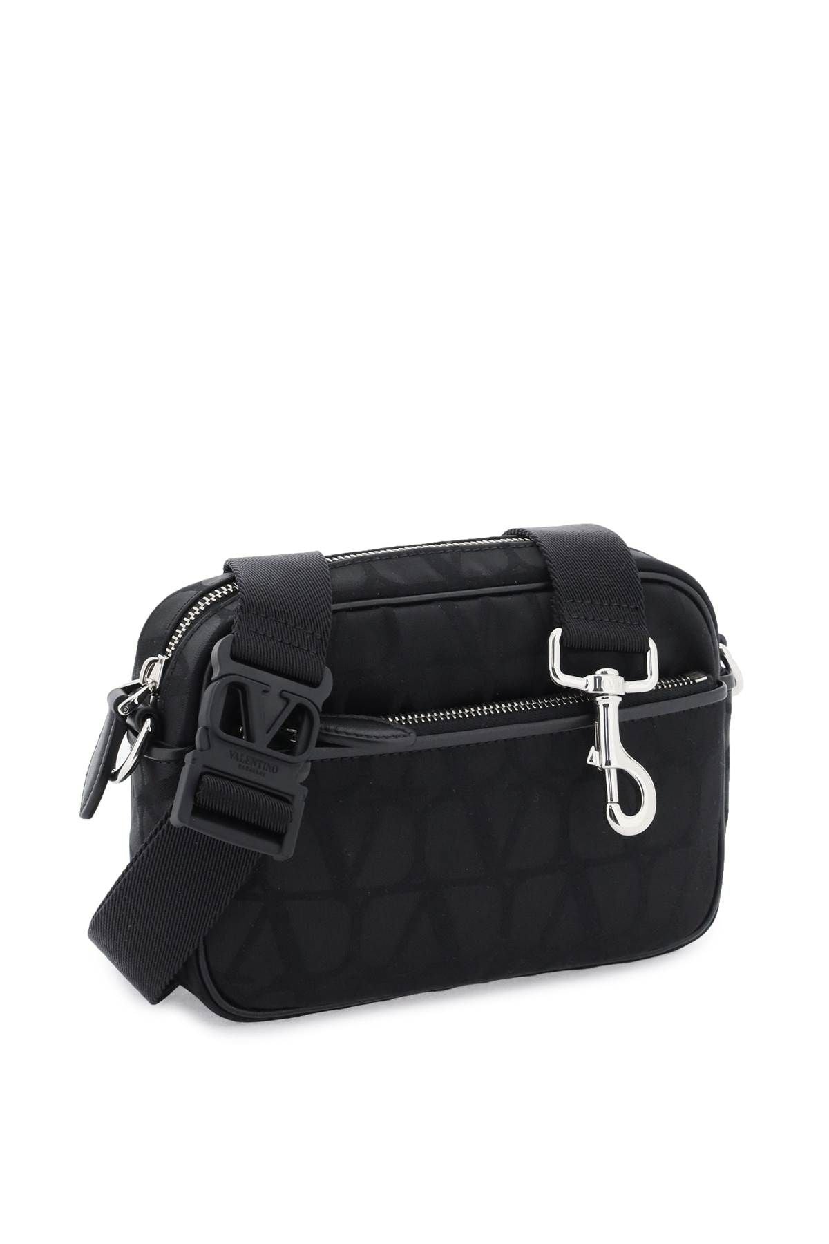 BLACK ICONOGRAPHE CROSSBODY BAG - 3