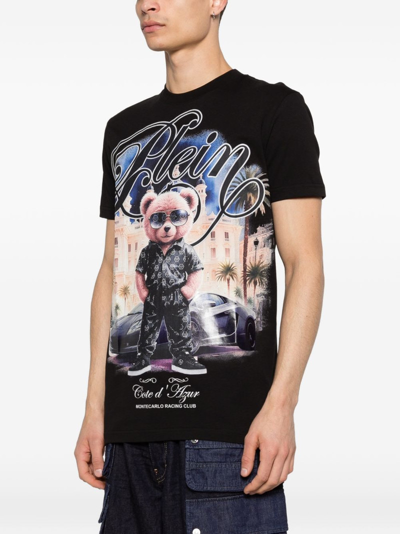 PHILIPP PLEIN teddy-print T-shirt outlook