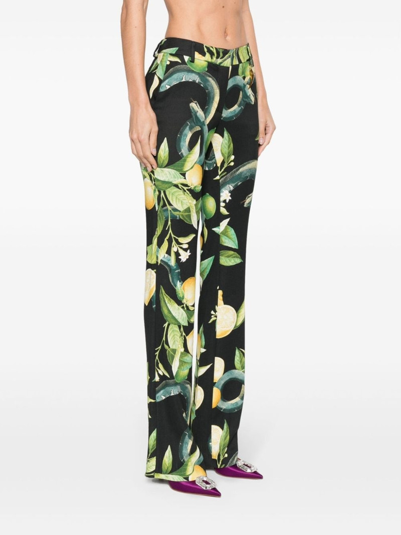 Lemon-print tailored trousers 3