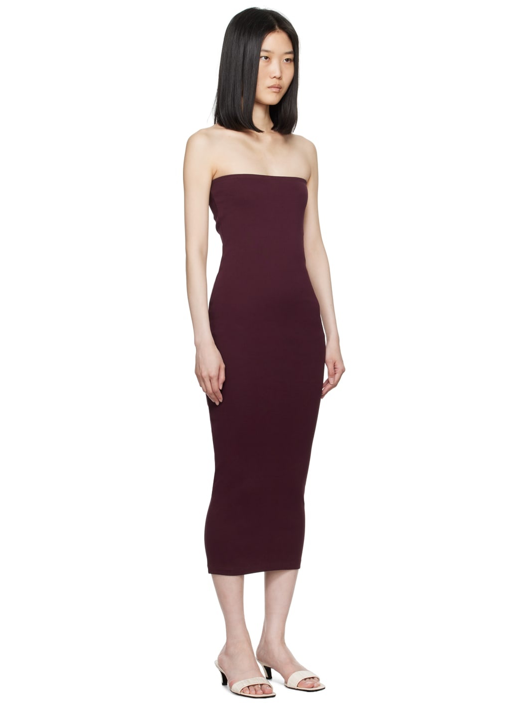 Purple Liv Midi Dress - 2