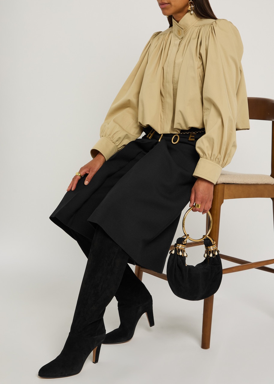 Chloe Eve Suede Over-the-knee Boots - 5