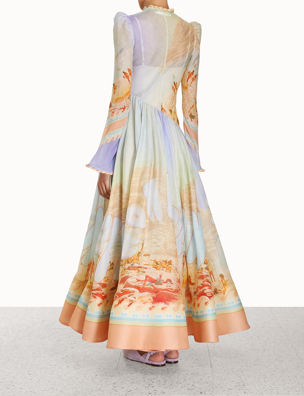TAMA BIAS LONG DRESS - 4