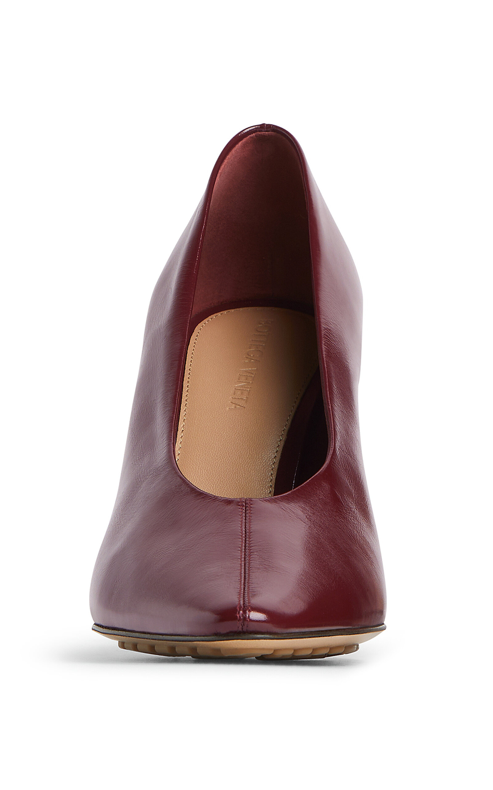 Cushion Lux Leather Pumps burgundy - 5