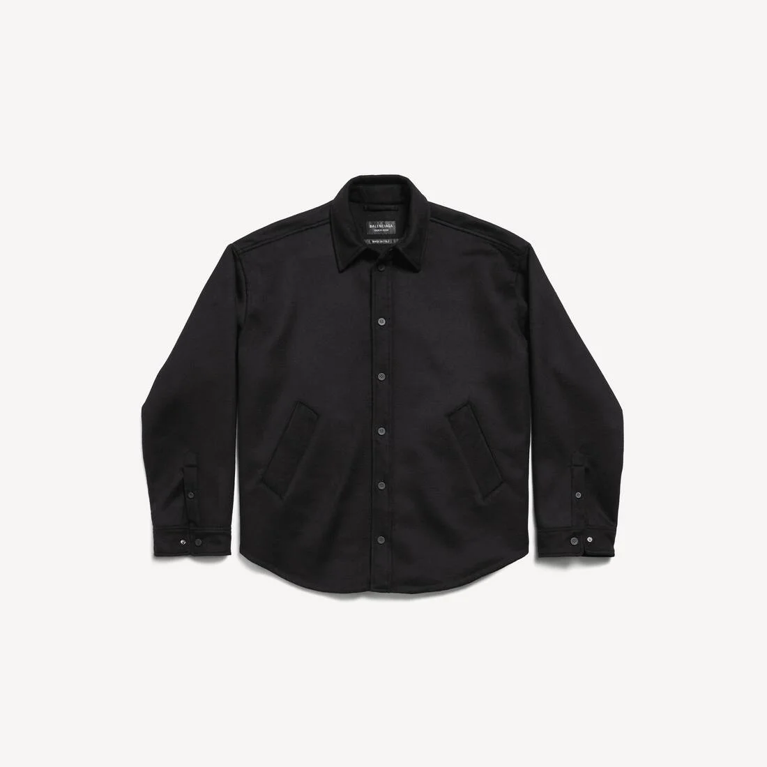 Men's Padded Shirt in Black - 1
