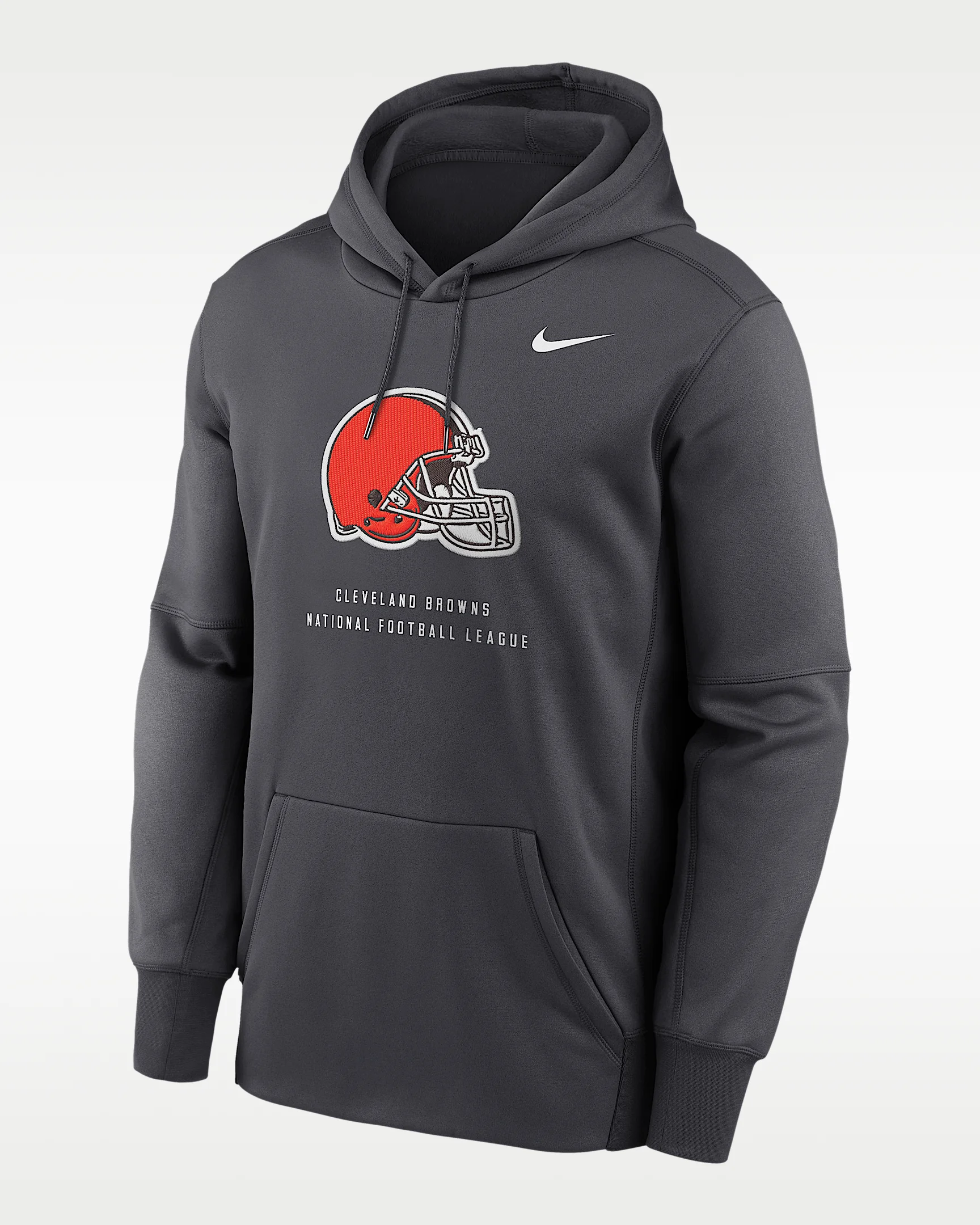 Cleveland Browns Men's Nike Therma NFL Pullover Hoodie - 1