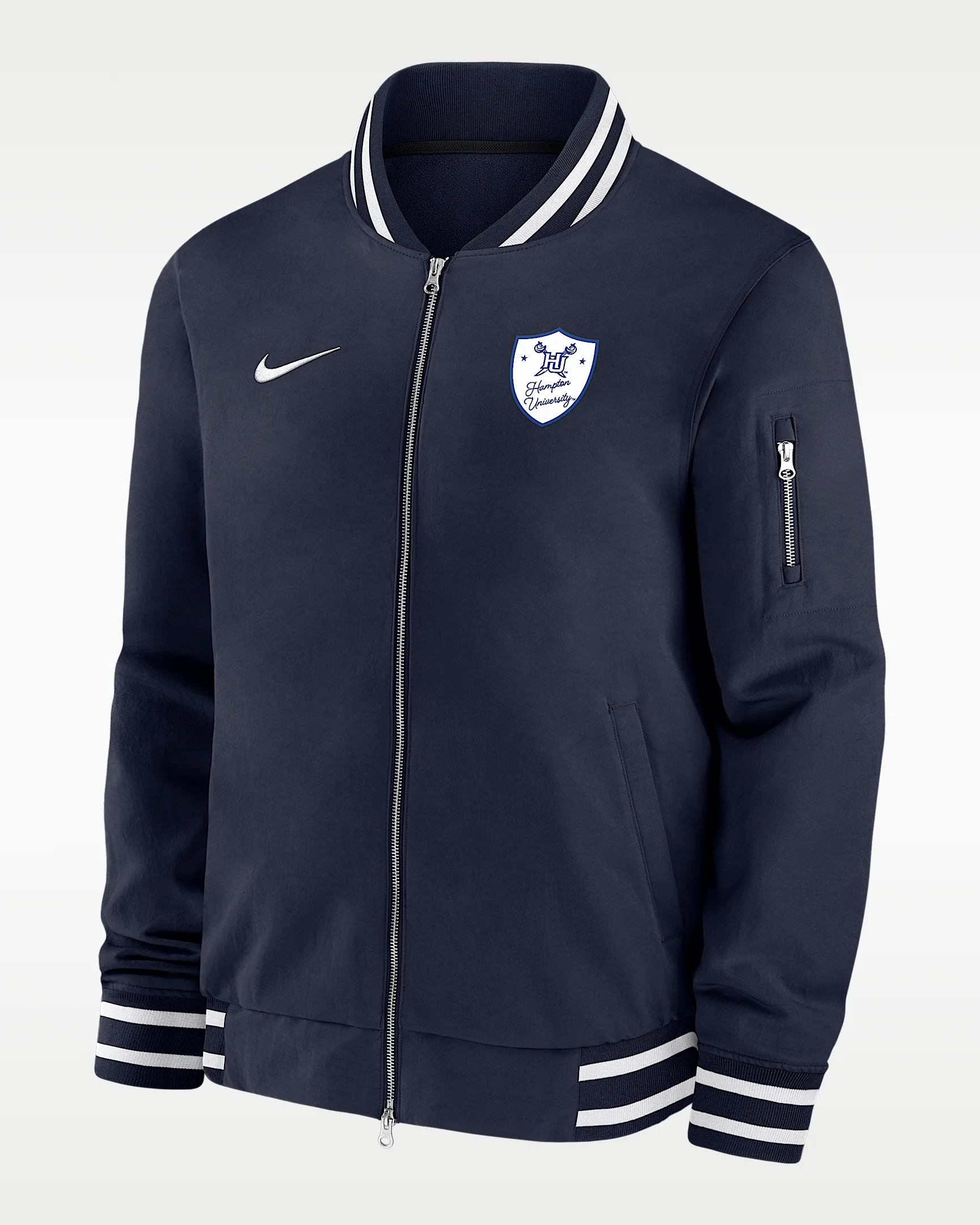 Nike College (Hampton University) Bomber Jacket - 1