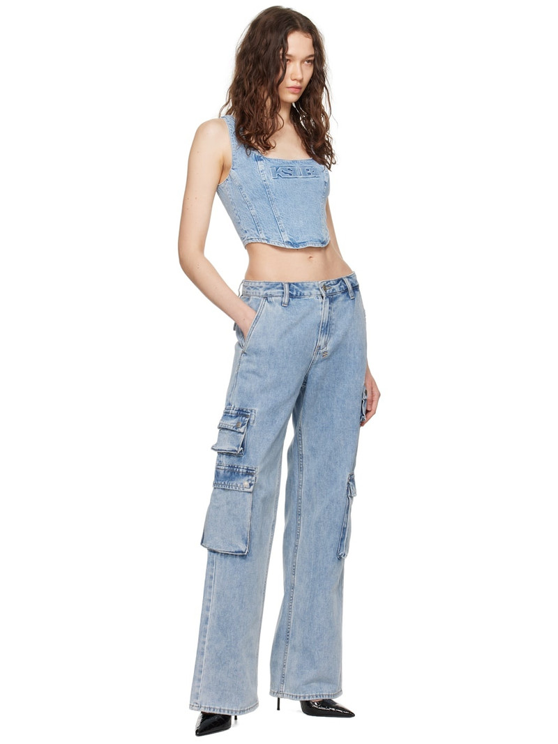 Ksubi Blue Low Rider Jeans outlook