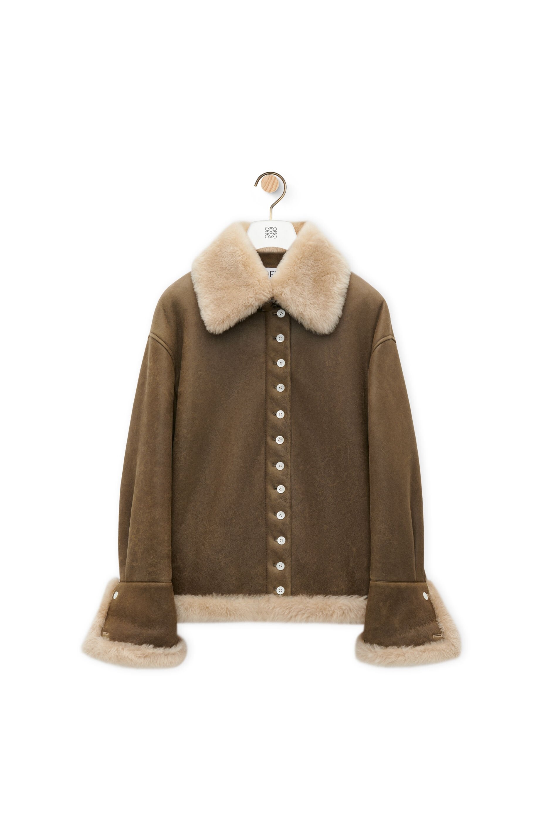 Jacket in shearling - 1