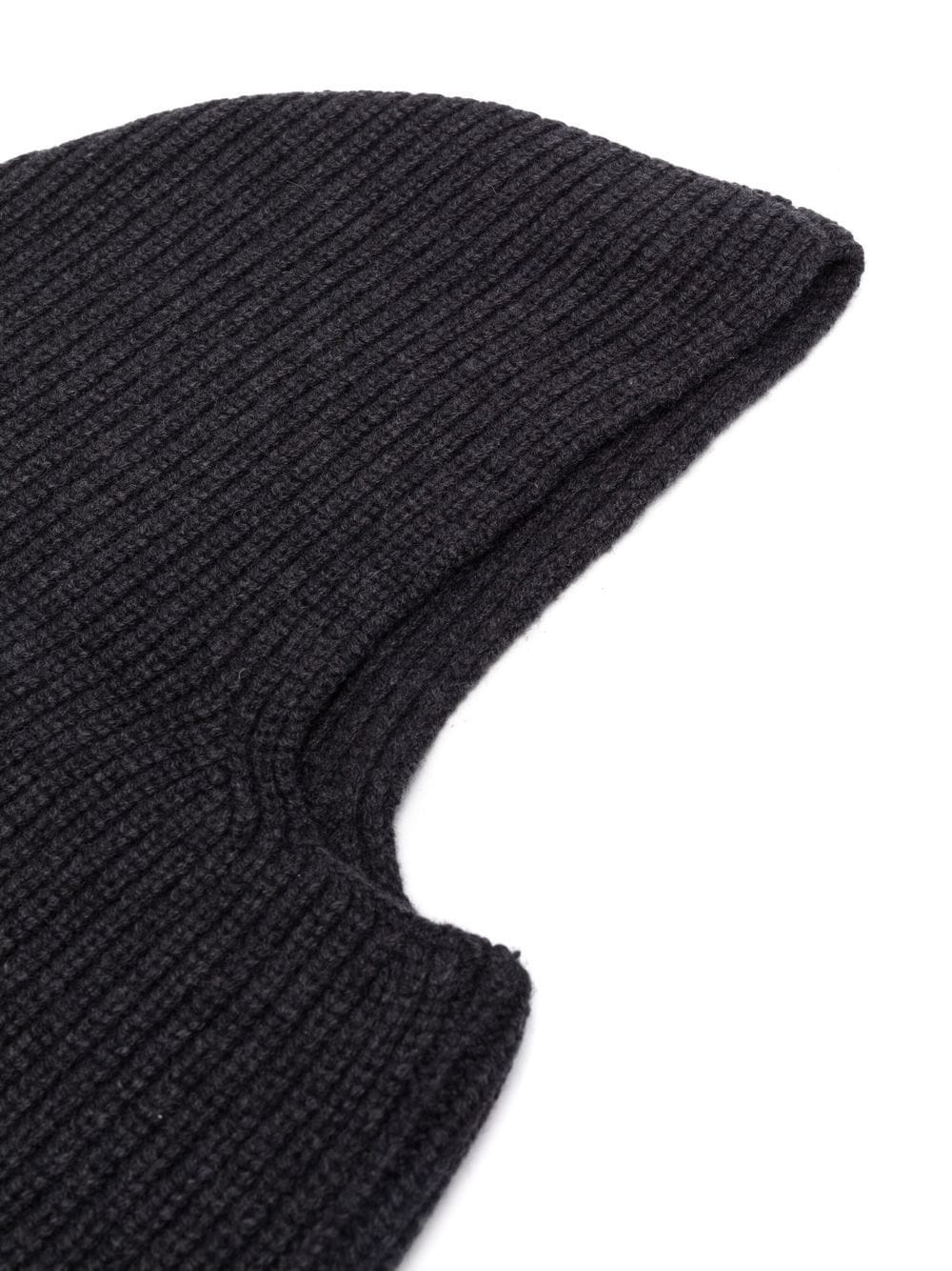 ribbed-knit balaclava - 2