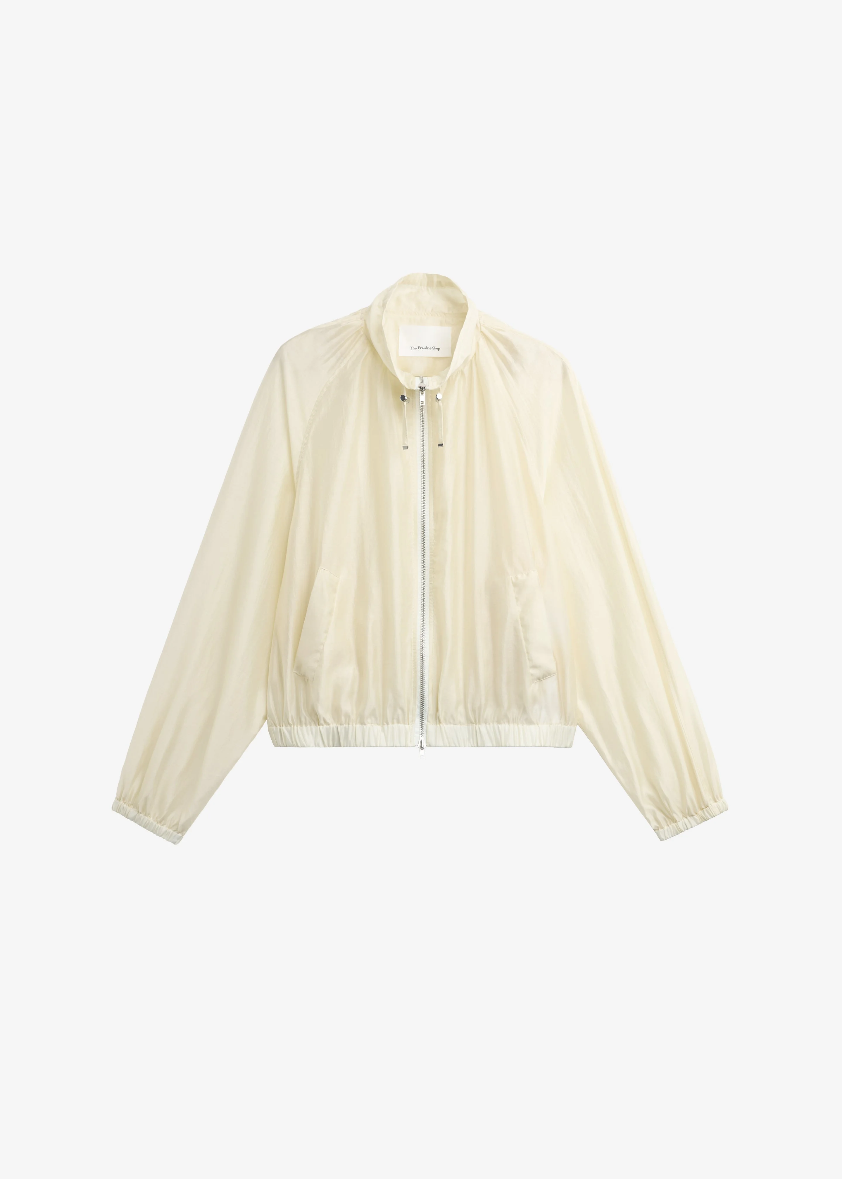 Arzon Sheer Jacket - Pale Yellow - 1