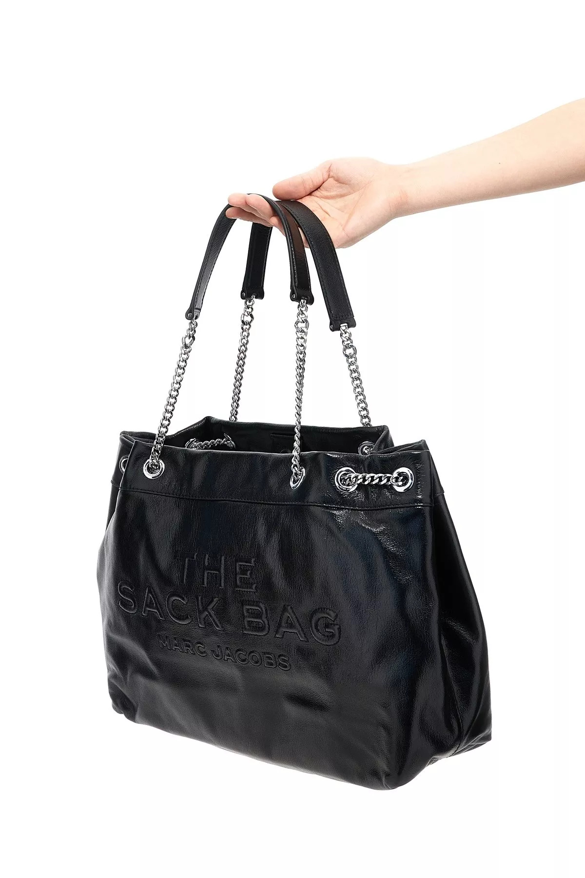 'The Large Chain Sack' shoulder bag - 2