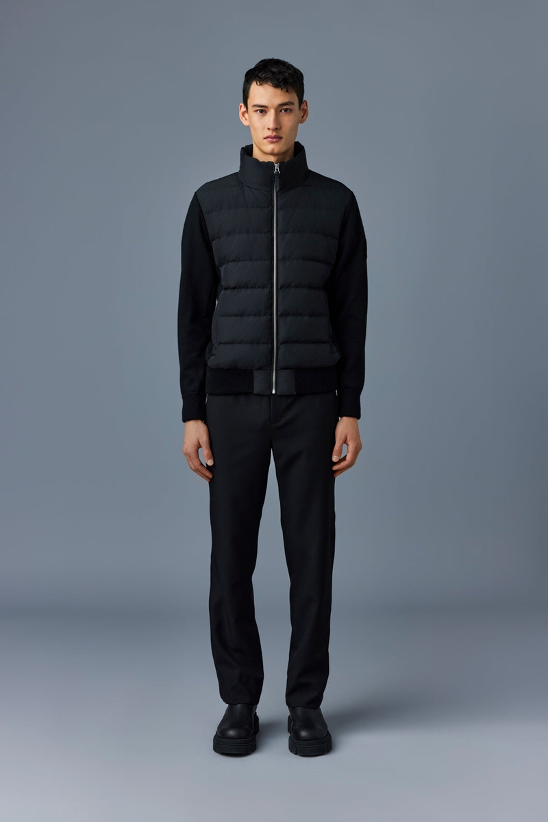 MACKAGE HANEY hybrid light down sweater outlook