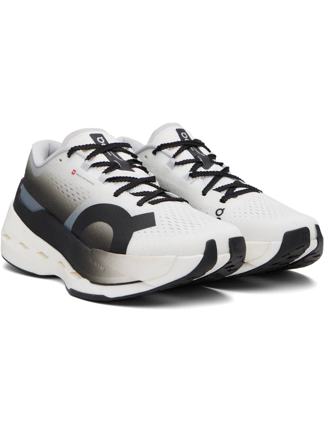White & Black Cloudboom Max Sneakers - 4