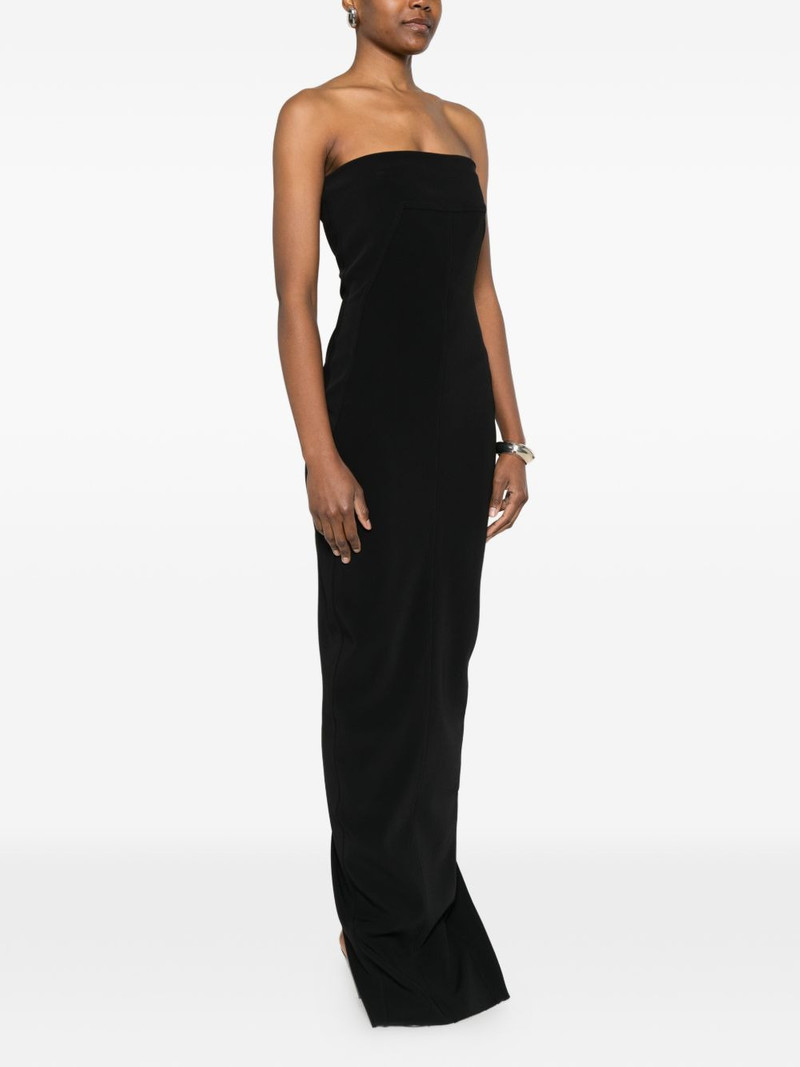 Bustier Gown strapless sculpted maxi dress 3