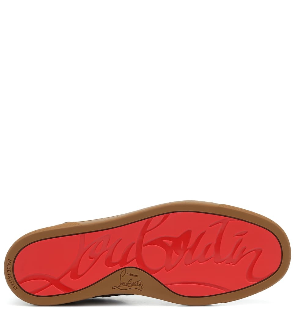 Louis Junior silk-satin sneakers - 8