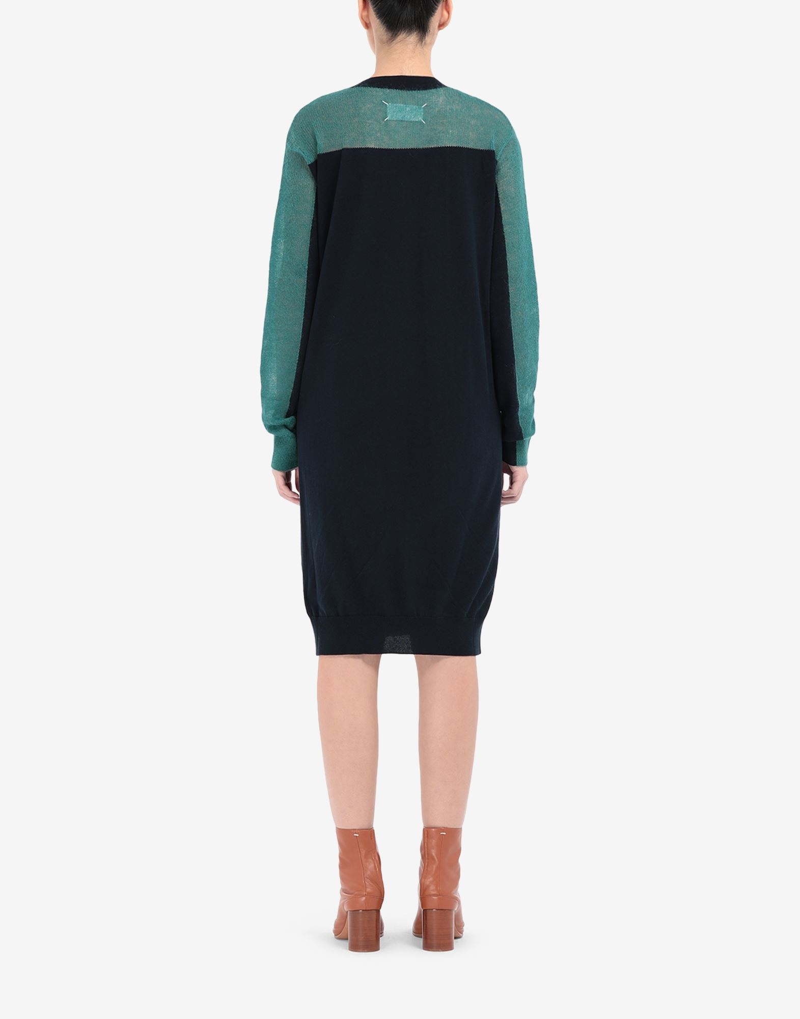 Spliced knit dress - 4